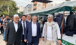 Diyanet-Sen yöneticilerinden Umut Kervanı kermesine ziyaret