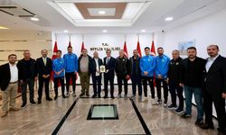 Bitlis Spor Heyetinden Vali Karakaya’ya Ziyaret