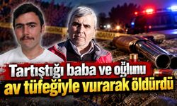 Tartıştığı baba ve oğlunu av tüfeğiyle vurarak öldürdü