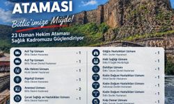 Bitlis’e 23 Uzman Hekim Ataması Yapıldı