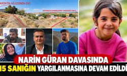 Narin Güran davasında 15 sanığın yargılanmasına devam edildi