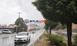 Bitlis’te sağanak yağış ve soğuk hava etkili oluyor