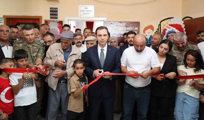 Bitlis’te Şehit Mahsun Yeşildemir Anısına Kütüphane Açıldı