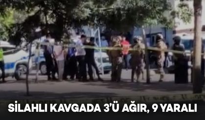 Husumetli İki Grup Arasında Silahlı Kavga: 3’ü Ağır 9 Yaralı