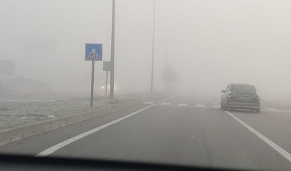 Bingöl’de Yoğun Sisten Dolayı Görüş Mesafesi 10 Metreye Kadar Düştü