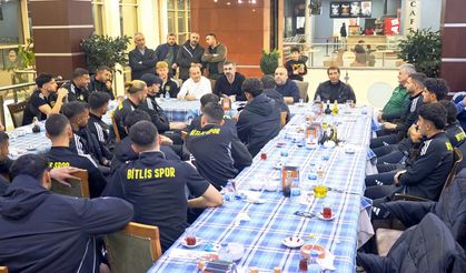 Başkan Tanğlay, Bitlis Spor ile yemekte bir araya geldi