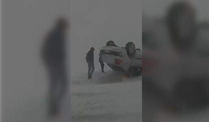 Silvan–Diyarbakır Yolunda Kar ve Buzlanma Kazaya Neden Oldu