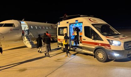 Ağrı’da 2 yaşındaki bebek ambulans uçakla İstanbul’a sevk edildi