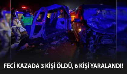 Feci Zincirleme Kazada 3 Kişi Öldü, 6 Yaralı