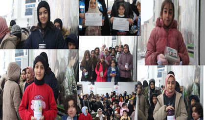 Bingöl’de Çocuklardan Gazze’ye Anlamlı Destek