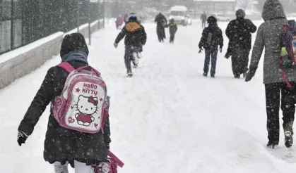 Diyarbakır’da eğitime kar engeli