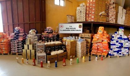 Muş’ta 3,9 Milyon TL’lik Sahte Ürün ve Kaçak Tütün Operasyonu