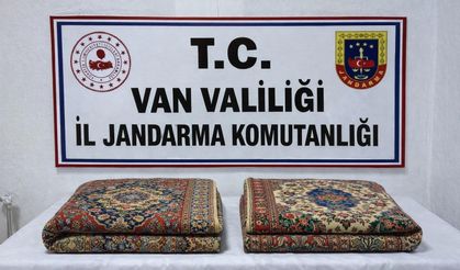 Van’da 1,2 Milyon TL’lik Kaçak Halı Yakalandı