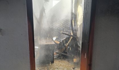 Van'da Ev Yangını Paniğe Neden Oldu