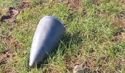 Diyarbakır kırsalına füze başlığı düştü