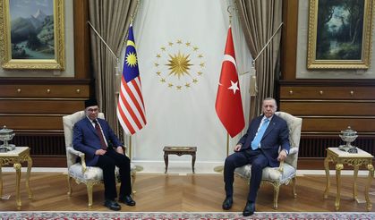 Cumhurbaşkanı Erdoğan, Malezya Başbakanı İbrahim ile görüştü