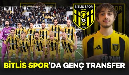 Bitlis Spor, Genç Futbolcuyu Kadroya Aldı