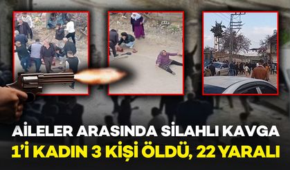 Çocukların Kavgasına Aileler Karıştı: Silahlı Kavgada 3 Kişi Öldü, 22 Yaralı