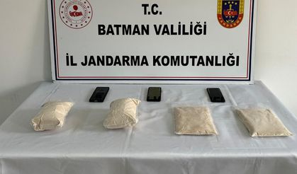 Batman'da 3 kilo sentetik madde ele geçirildi