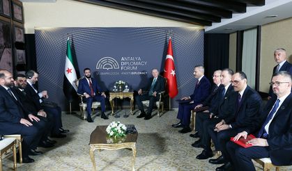 Cumhurbaşkanı Erdoğan, Suriye Cumhurbaşkanı Ahmed Şara ile görüştü