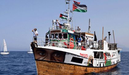 Gazze ablukasını kırmak için yola çıktılar: Küresel Direniş Filosu Akdeniz'de