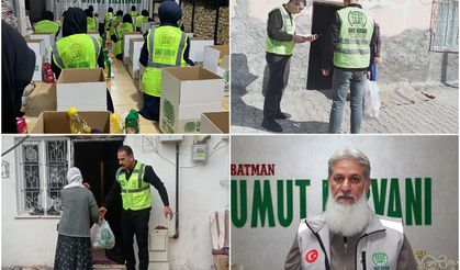 Umut Kervanı’ndan Bayram Öncesi 500 Aileye Yardım Eli