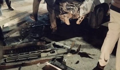 Van'da 3 araç çarpıştı