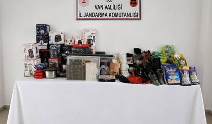 Van’da 21 milyon TL değerinde gümrük kaçağı malzeme ele geçirildi