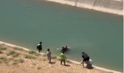 Sulama Kanalında Facianın Eşiğinden Dönüldü: 2 Kişi Son Anda Kurtarıldı