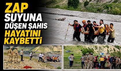 Zap Suyuna Düşen Şahıs Hayatını Kaybetti