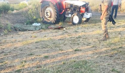 Van'da devrilen traktörün altında kalan kişi hayatını kaybetti