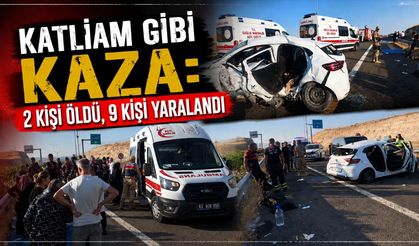 Katliam Gibi Kaza: 2 Kişi Öldü, 9 Kişi Yaralandı