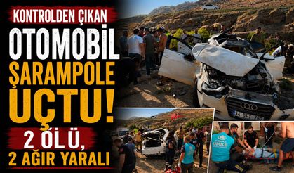 Kontrolden Çıkan Otomobil Şarampole Uçtu: 2 Ölü, 2 Ağır Yaralı