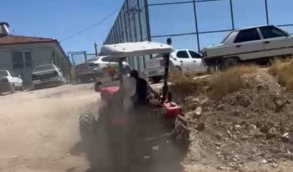 Hayvan Otlatma Kavgasında Tartıştığı Kişilerin Üzerine Traktör Sürdü