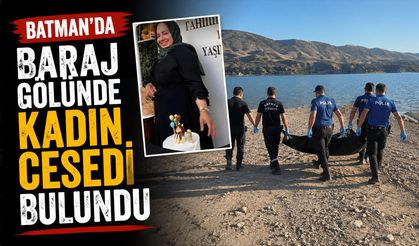 Batman'da baraj gölünde kadın cesedi bulundu