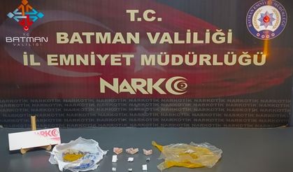 Batman'da narko operasyonu: 5 tutuklama