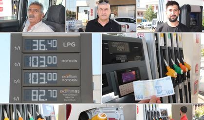 Akaryakıt 100 TL'yi aştı: Sürücüler tepkili