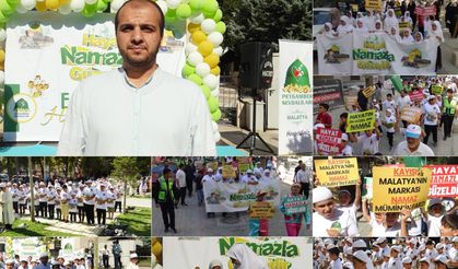 Malatya'da çocuklar "Hayat Namazla Güzeldir" etkinliğinde buluştu