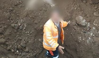 Van'da inşaat alanında göçük: 42 yaşındaki işçi kurtarılamadı