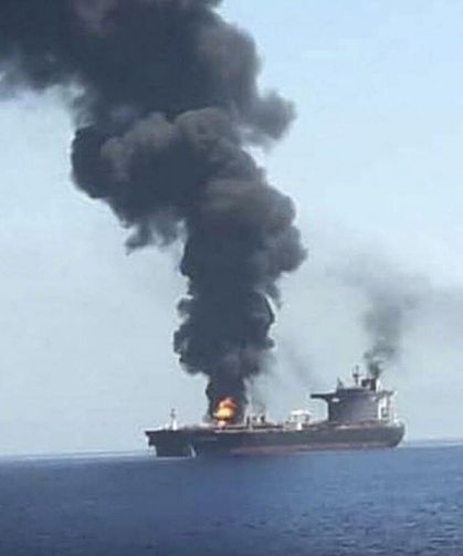 İran Hürmüz Boğazında ABD tankerini vurdu