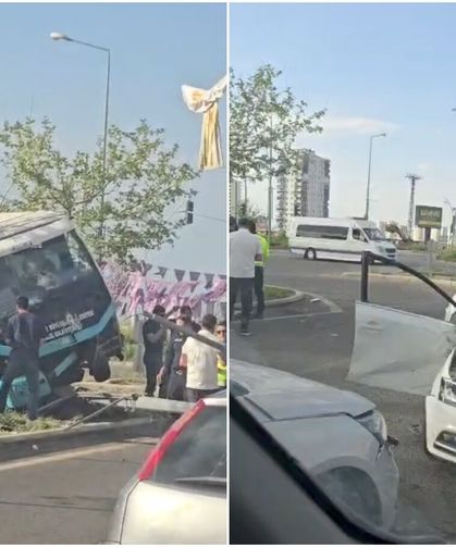 Diyarbakır’da Kaza: 5 Yaralı