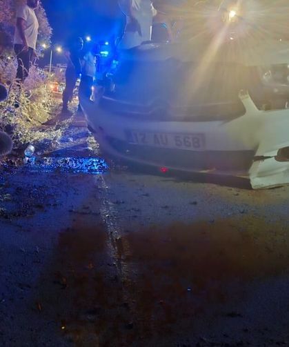 Bingöl-Elazığ kara yolunda iki otomobil çarpıştı: 2 yaralı