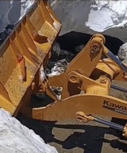 Bingöl'de temmuz ayında karla mücadele
