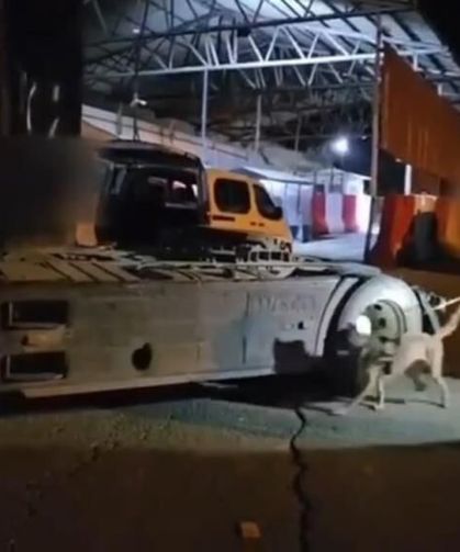 Şırnak'ta zehir yüklü tır uygulama noktasında yakalandı