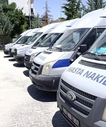 Van'da hasta nakil araç filosu yenilendi