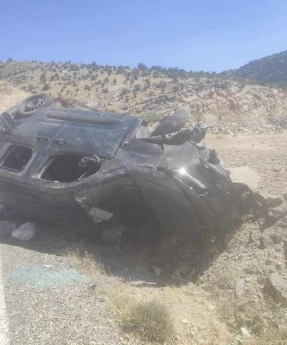 Batman'da kontrolden çıkan araç takla attı: 2 yaralı
