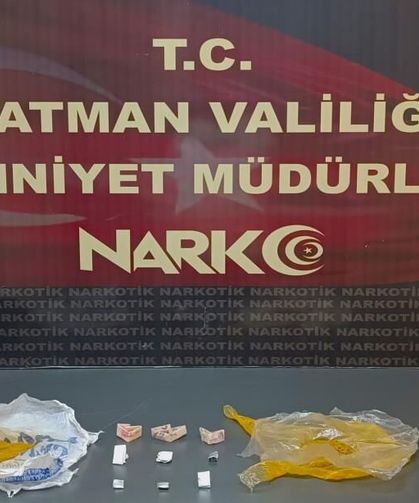 Batman'da narko operasyonu: 5 tutuklama