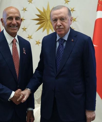 Cumhurbaşkanı Erdoğan, ABD’nin Ankara Büyükelçisi Barrack’ı kabul etti