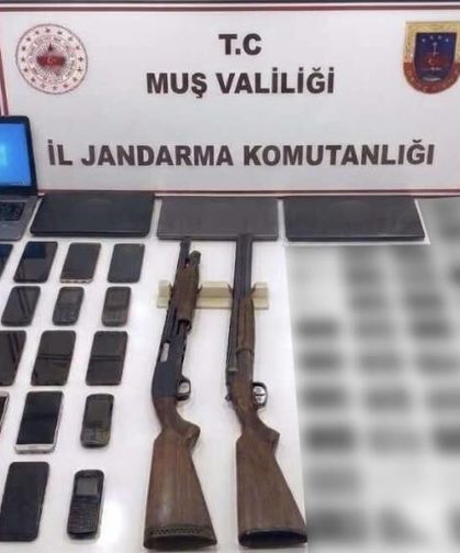 Muş merkezli operasyonda 17 şüpheli gözaltına alındı, 16'sı tutuklandı