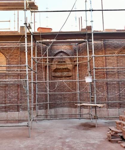 Van'da 800 yıllık Ulu Camii için restorasyon çalışmaları sürüyor